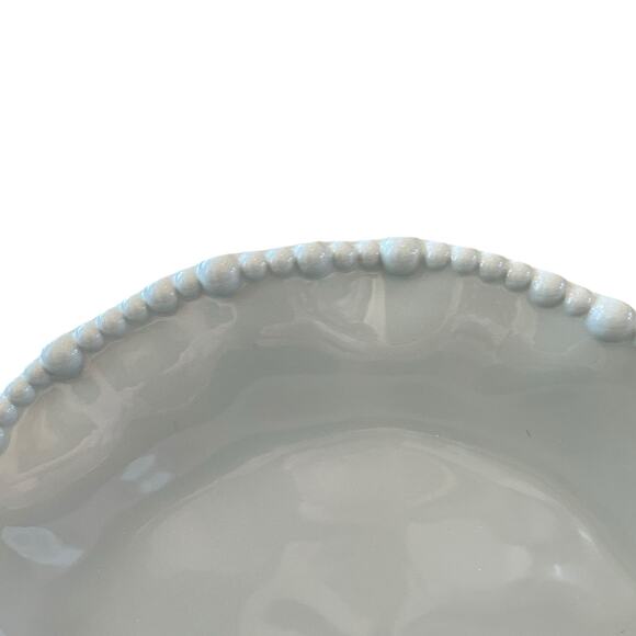 Rachel Ashwell Pastel Blue Pearl Shimmer Melamine Plates 9in Set of 4 New - Picture 15 of 16